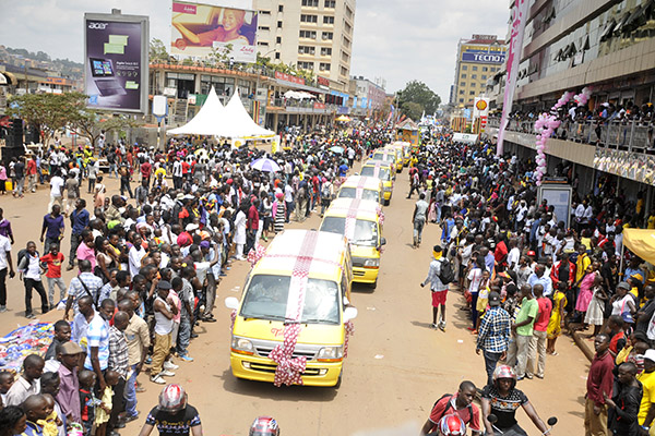 Bell dazzles at Kampala