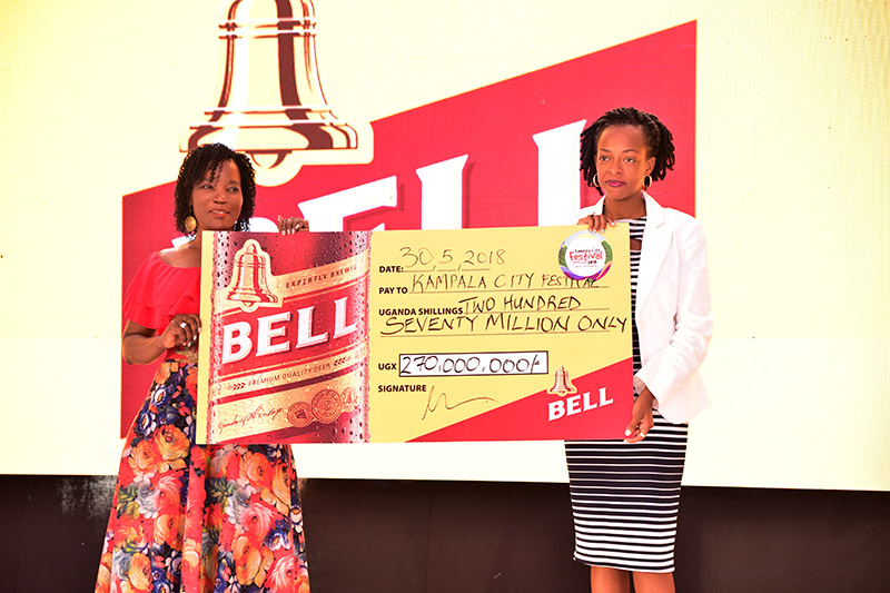Bell Lager gives 2018 Kampala City Festival 270 million boost