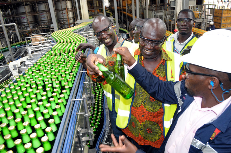 Uganda Breweries Limited hosts Farmers from Northern Uganda