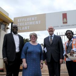UK Minister for Environment Visits Uganda Breweries Limited